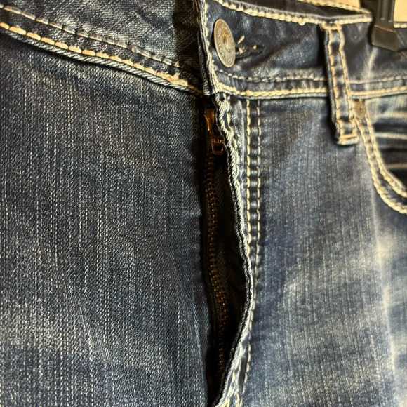 SILVER JEANS Sz 18 Suki High Boot Cut Relaxed Hip High Rise Jeans Denim NEW - Picture 4 of 16